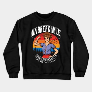 Unbreakable Psoriasis Warrior Crewneck Sweatshirt